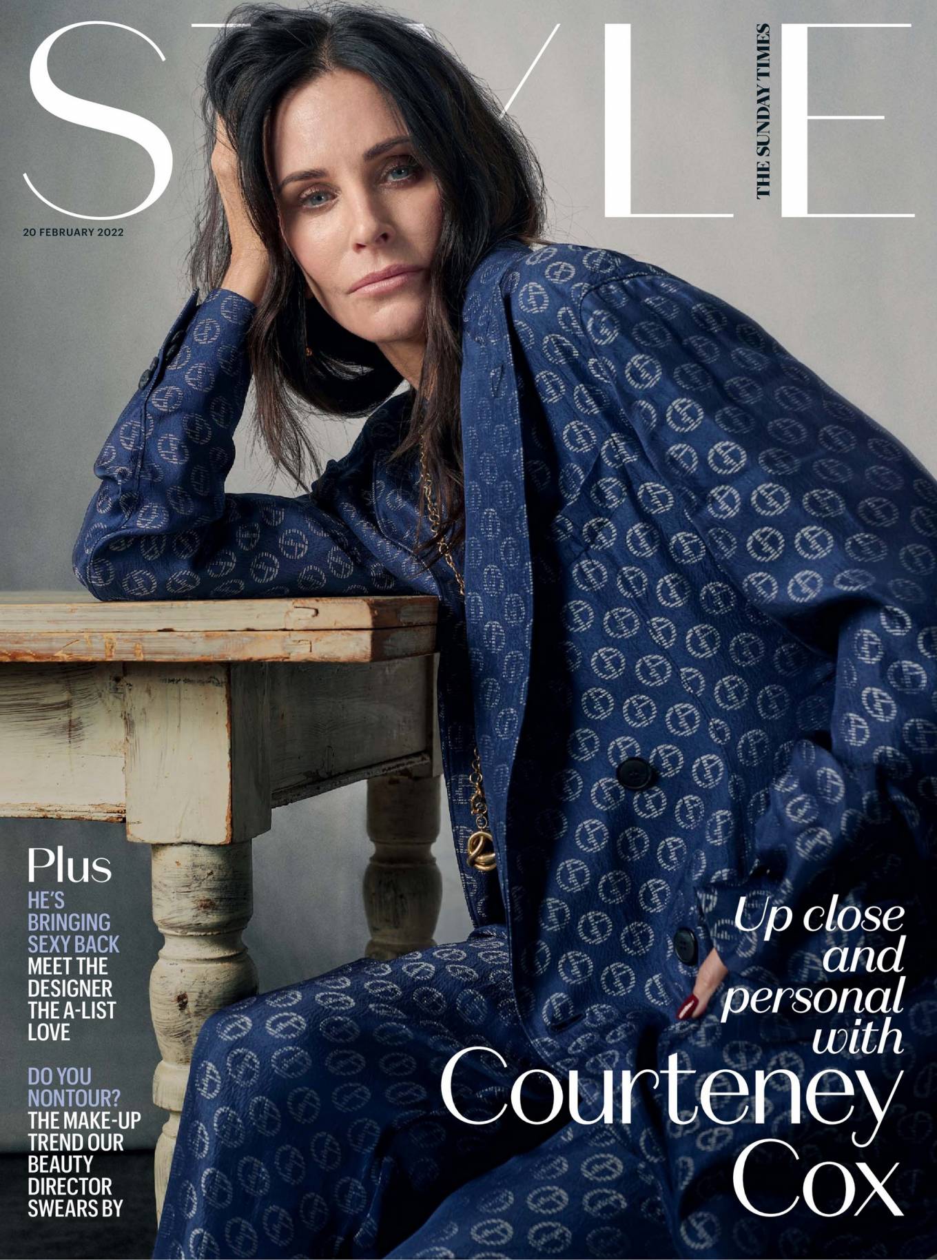 Courteney Cox - The Sunday Times Style (February 2022)
