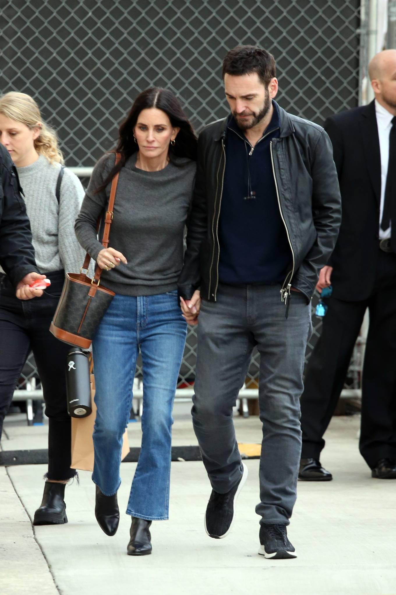 Courteney Cox - With her boyfriend Johnny McDaid at the El Capitan Entertainment Centre