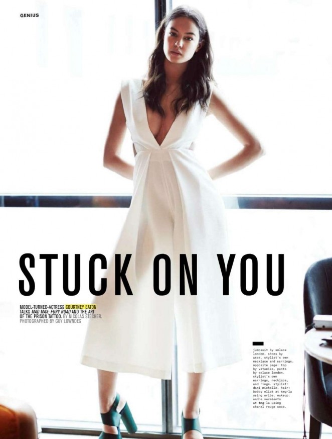 Courtney Eaton - Nylon Guys Magazine (May 2015)
