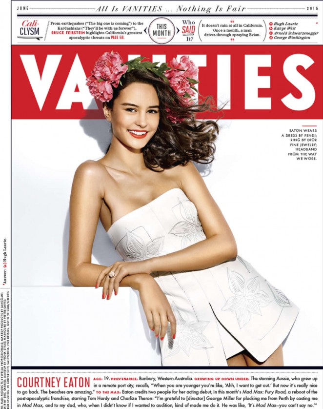 Courtney Eaton - Vanity Fair Magazine Cover (June 2015)