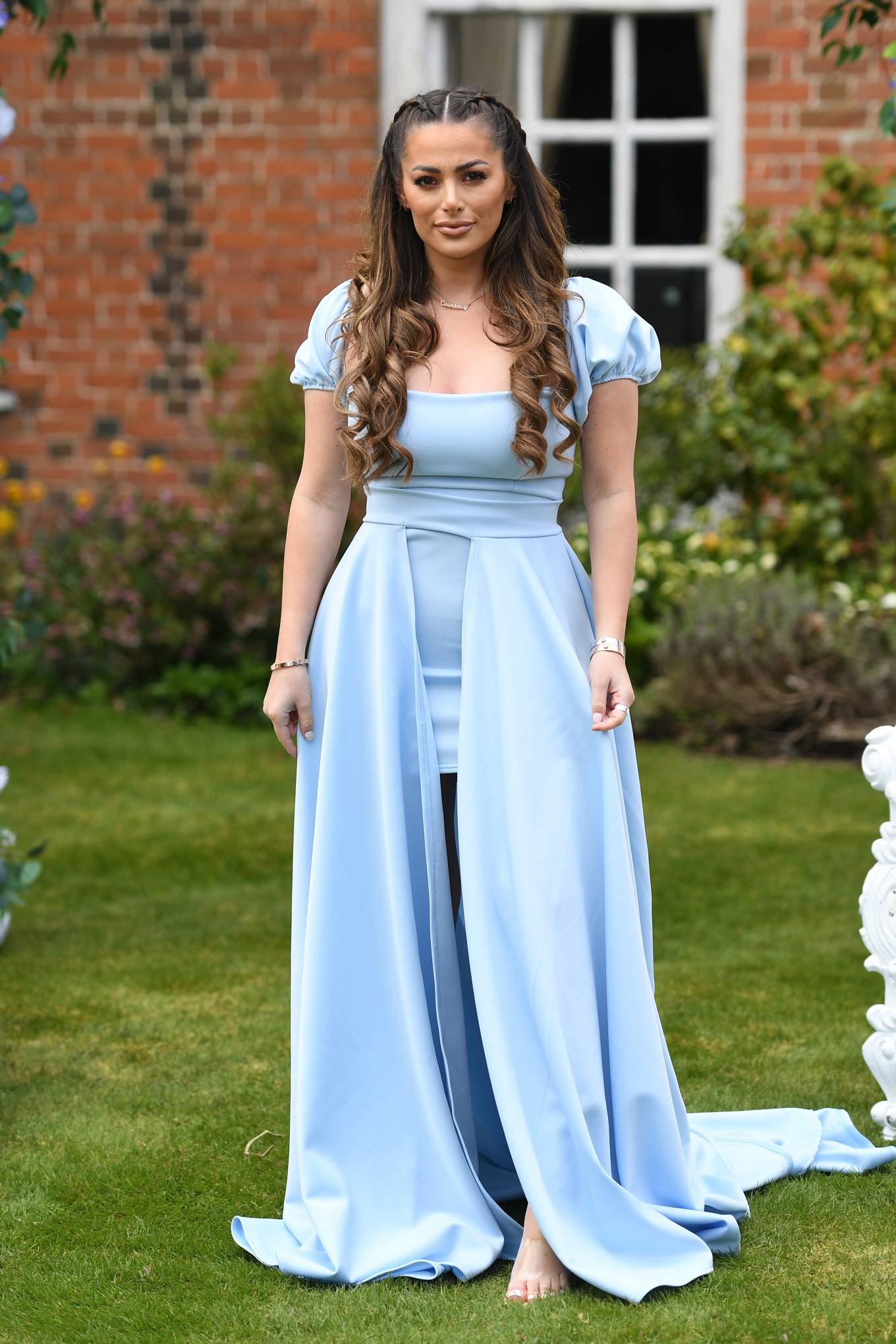 Courtney Green 2021 : Courtney Green – The Only Way is Essex TV Show filming – Bridgerton Special in Essex-04