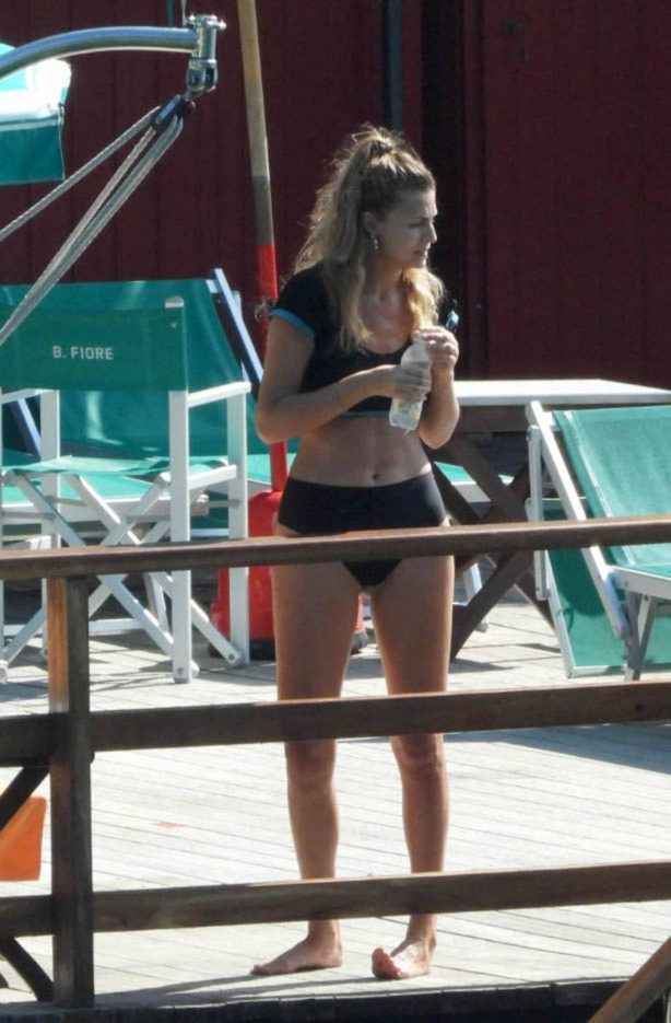 Cristina Chiabotto in Bikini in Portofino