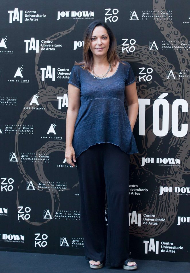 Cristina Plazas - 'Tocate' Premiere in Madrid