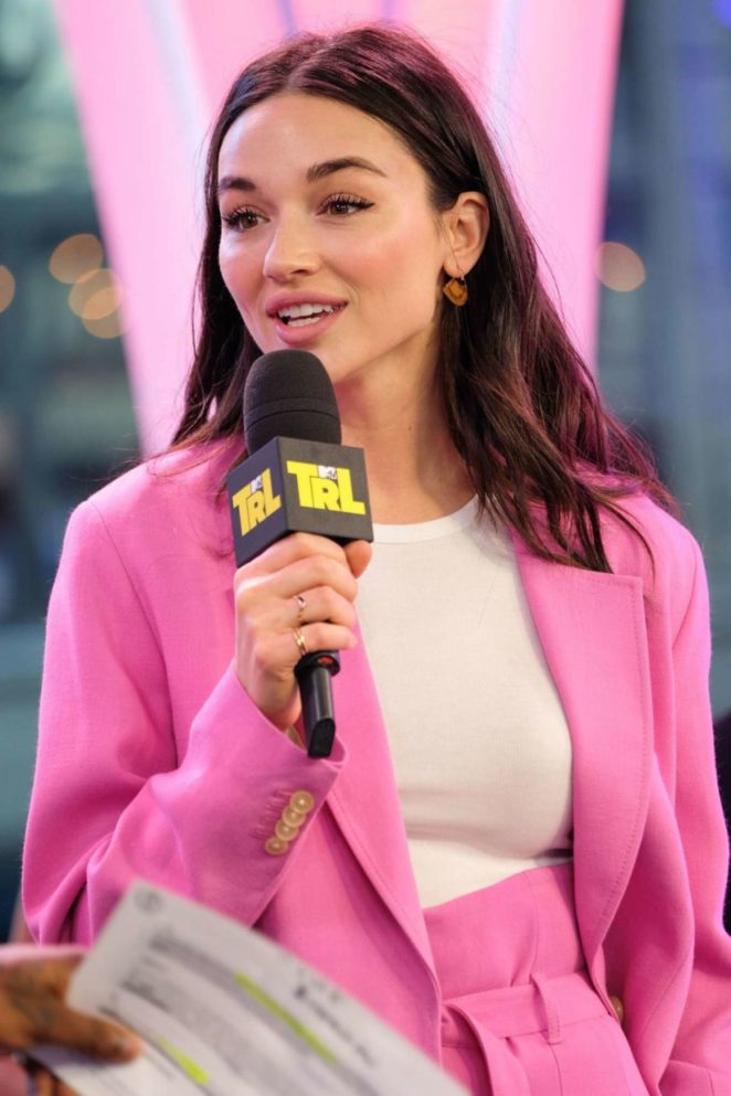 Crystal Reed - MTV Total Request Live at MTV Studios in New York