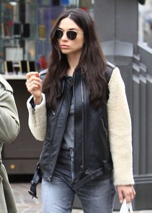 Crystal Reed Shopping at The Grove in Hollywood