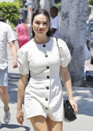 Crystal Reed - Shopping in Los Angeles