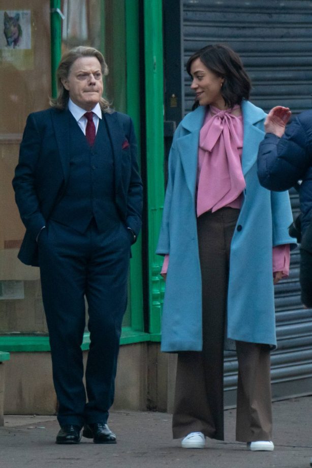 Cush Jumbo - 'Stay Close' filming in Manchester