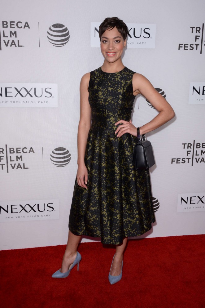 Cush Jumbo - 'The Good Wife' Premiere at 2016 Tribeca Film Festival in New York