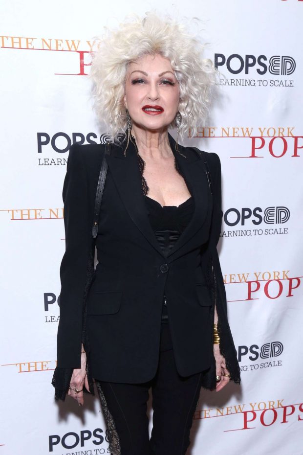 Cyndi Lauper - 2019 New York Pops Gala Honoring Cyndi Lauper in NYC