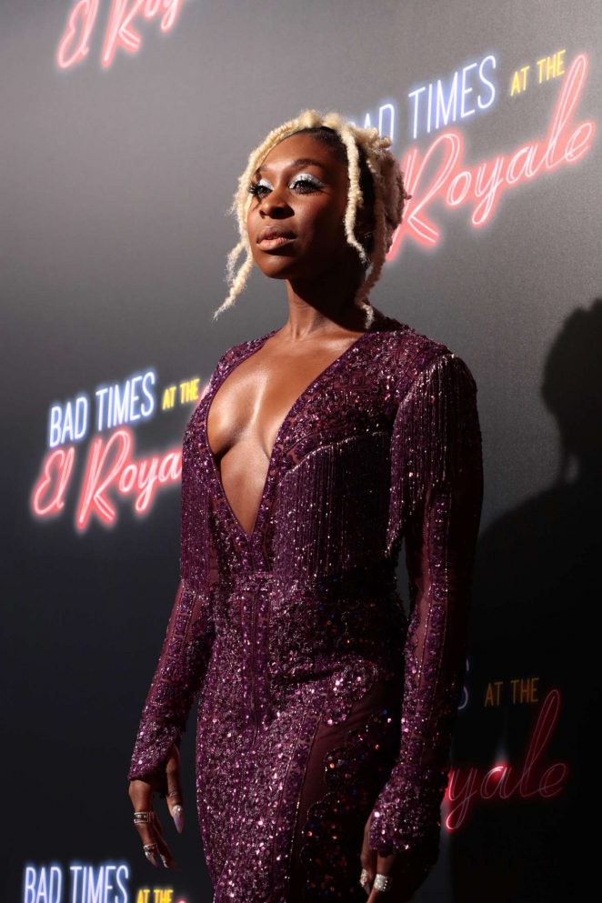 Cynthia Erivo - 'Bad Times at the El Royale' Premiere in Los Angeles