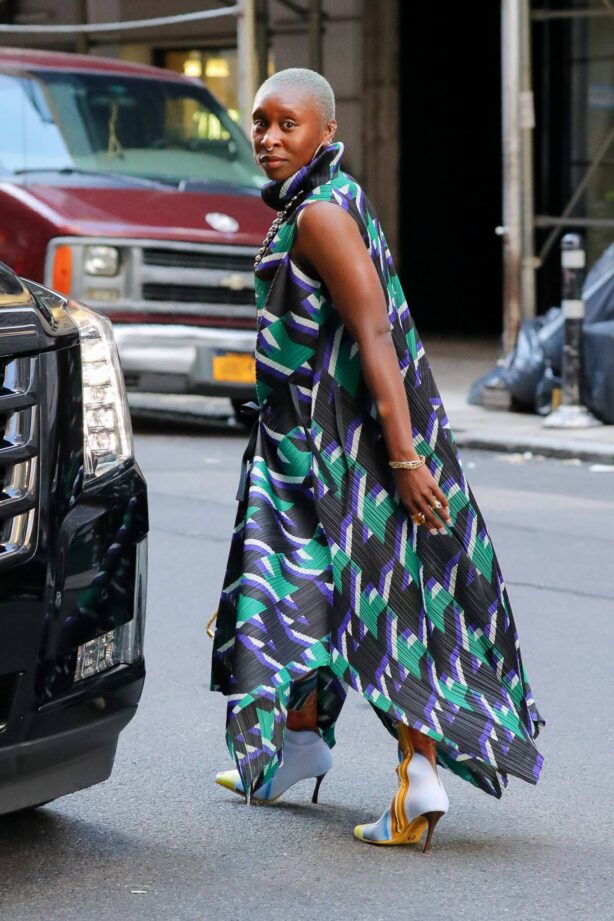 Cynthia Erivo - out and about in New York