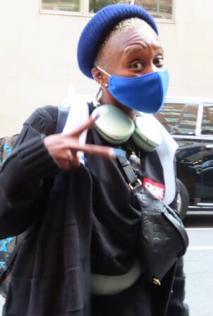 Cynthia Erivo - Stops by The Mark in New York
