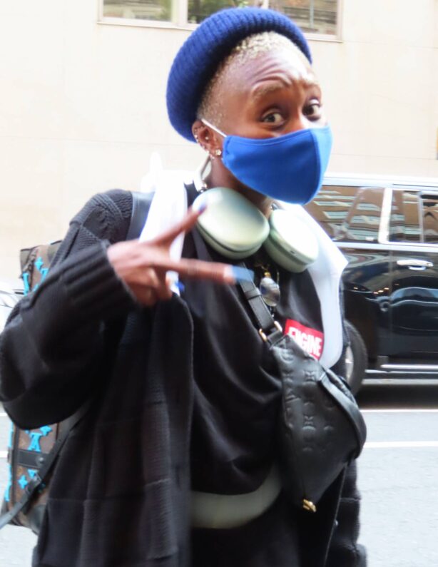 Cynthia Erivo - Stops by The Mark in New York