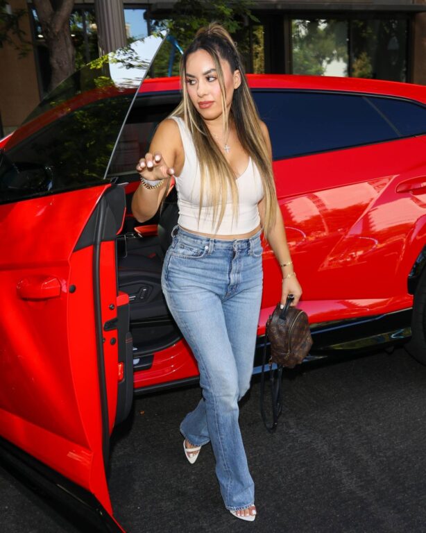 Daisy Cabral - Seen at Megan Thee Stallion Traumazine Pop-Up shop in Los Angeles