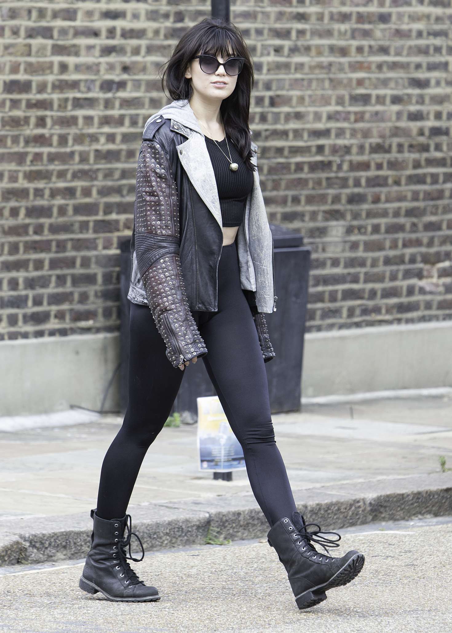 Daisy Lowe in Black Spandex out in London – GotCeleb