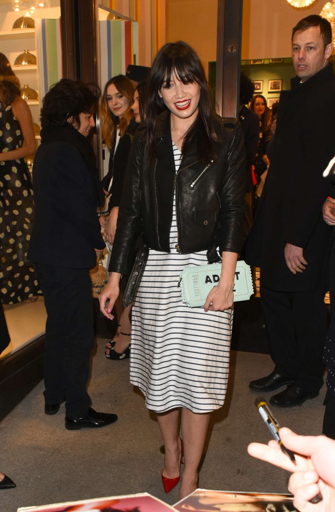Daisy Lowe - Kate Spade New York Store Opening Party in London