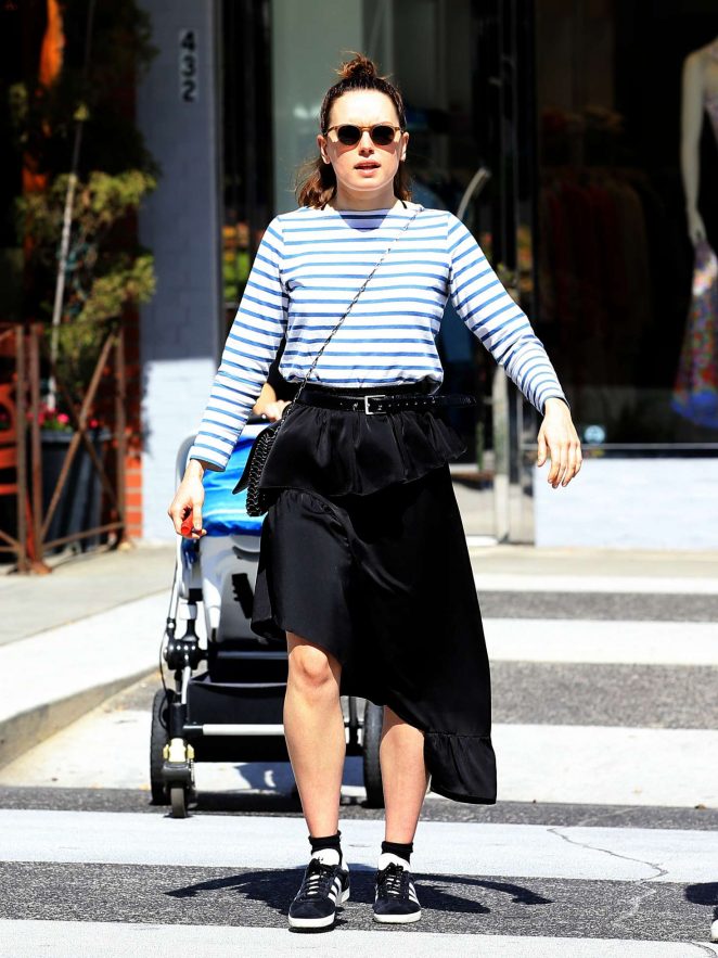 Daisy Ridley at La Scalia in Beverly Hills