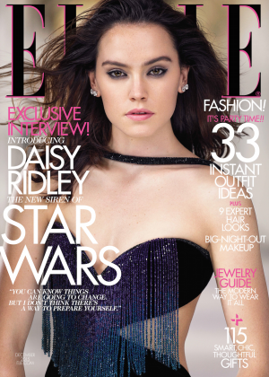 Daisy Ridley - Elle Magazine (December 2015)