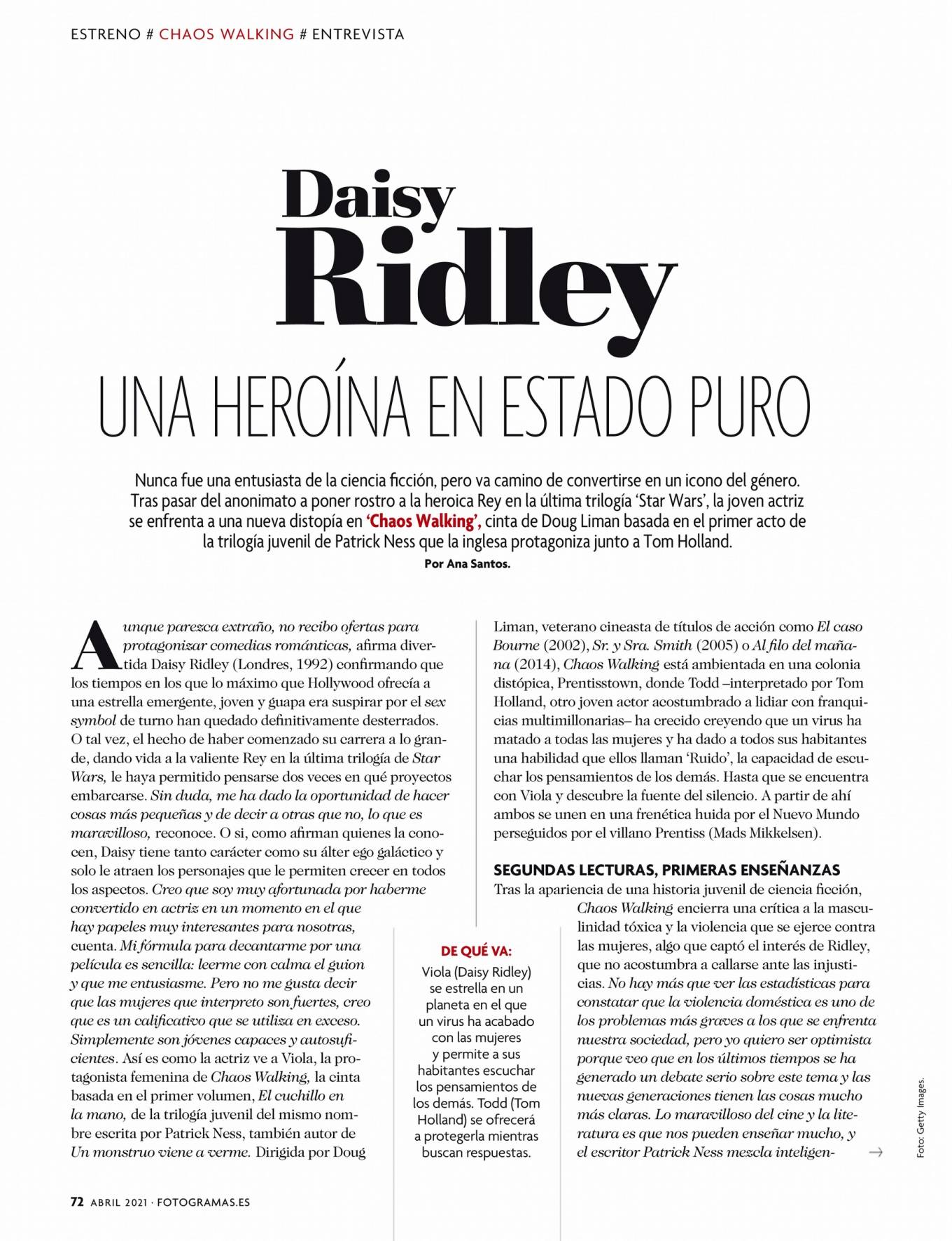 Daisy Ridley 2021 : Daisy Ridley – Fotogramas Magazine (April 2021)-04