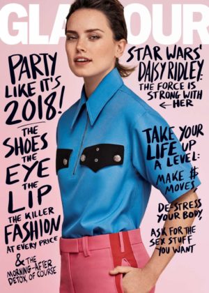 Daisy Ridley - Glamour US Magazine (January 2018)