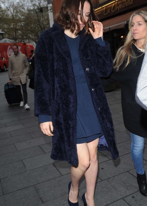 Daisy Ridley - Leaving Global Radio HQ in London