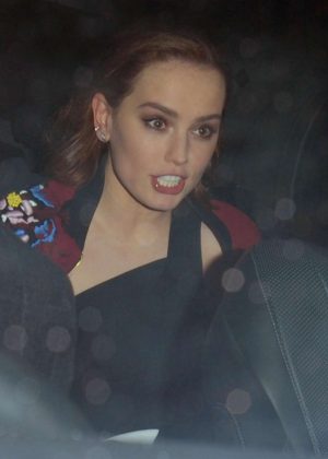 Daisy Ridley - Leaving the British Academy Film Awards Dinner After Party in London