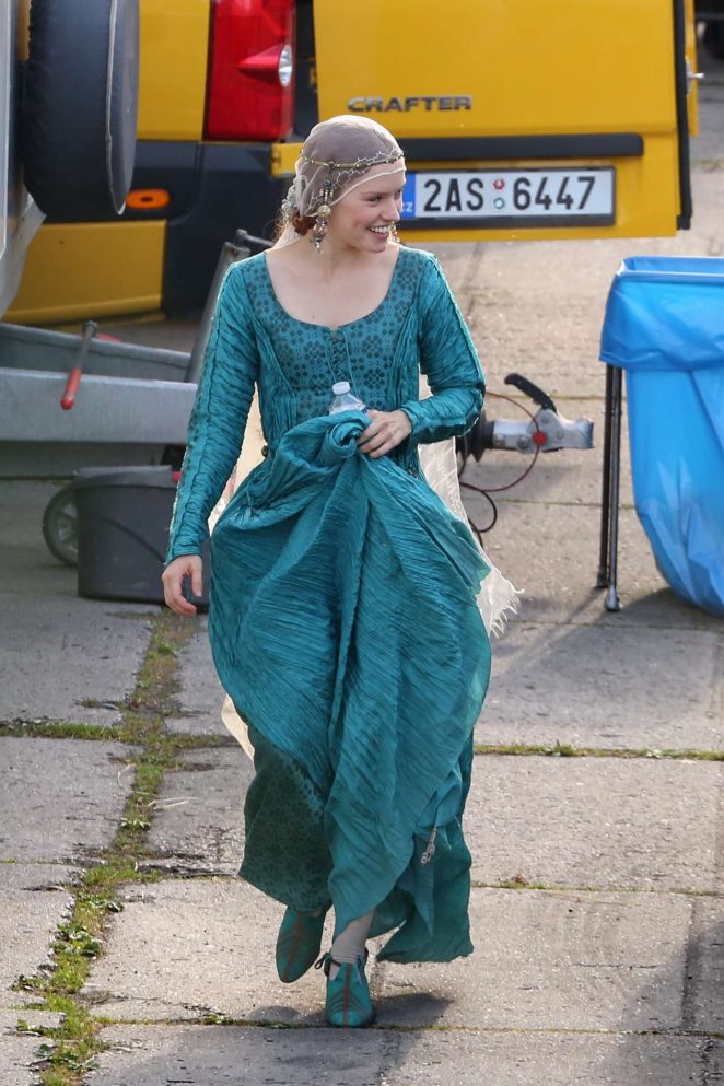 Daisy Ridley on 'Ophelia' movie set in Krivoklad