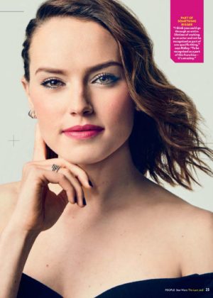 Daisy Ridley - People US Magazine (December 2017)