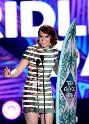 Daisy Ridley - Teen Choice Awards 2016 in Inglewood
