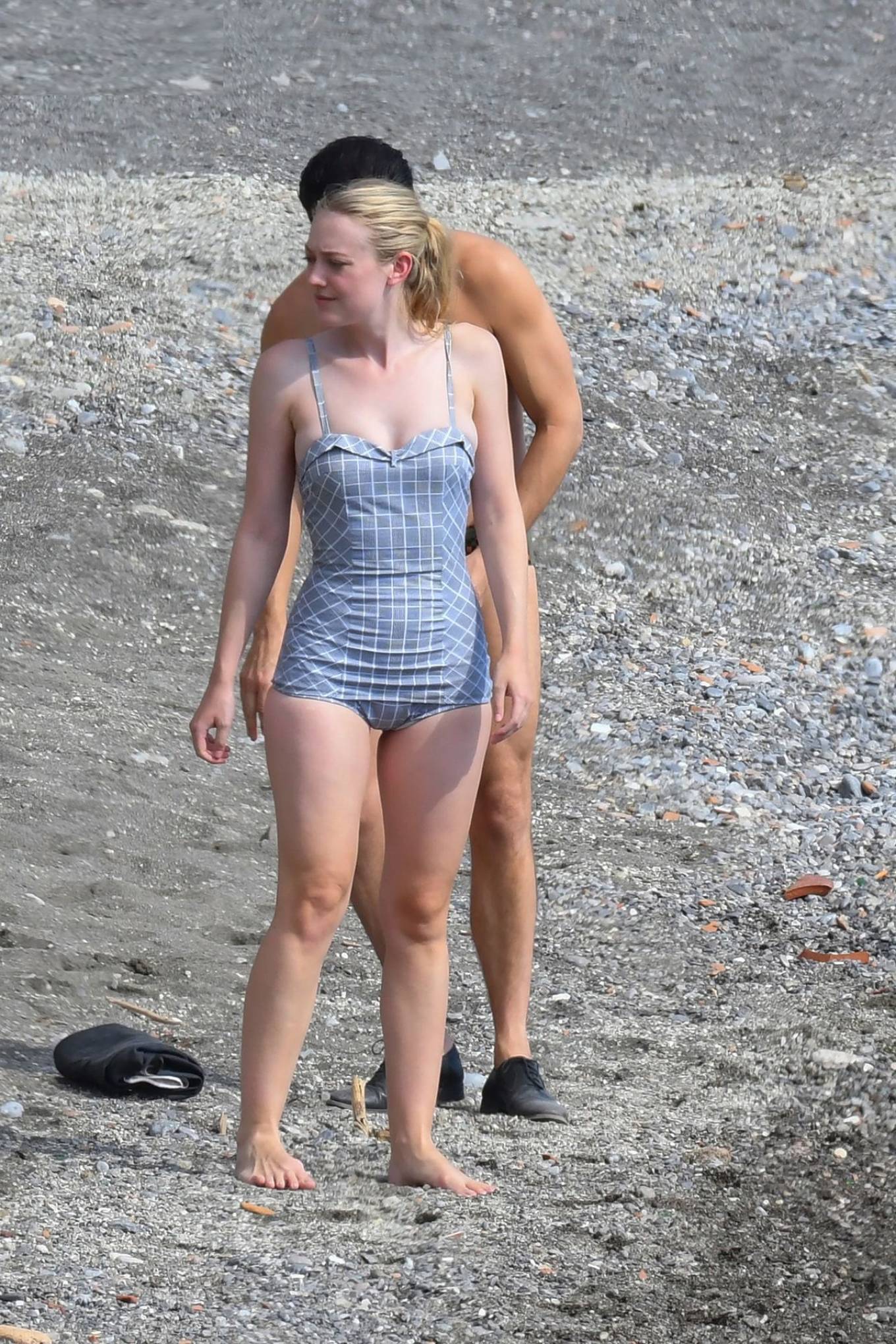 Dakota Fanning 2021 : Dakota Fanning - filming Ripley on the Amalfi Coast-0...