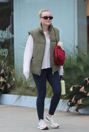 Dakota Fanning - Is seen in Los Angeles