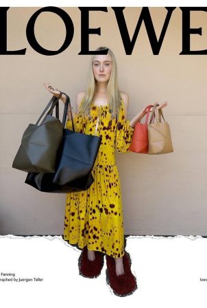 Dakota Fanning - Loewe Spring-Summer 2024 Campaign