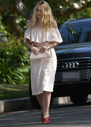 Dakota Fanning out and about in Los Angeles