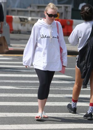 Dakota Fanning - Out and about in New York City