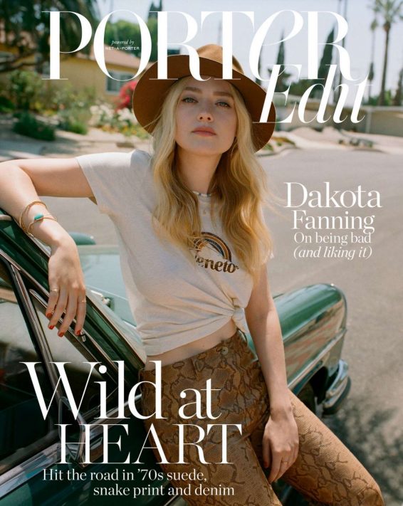 Dakota Fanning - The Edit by Net-A-Porter (July 2019)