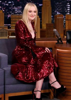 Dakota Fanning - 'The Tonight Show Starring Jimmy Fallon' in NYC