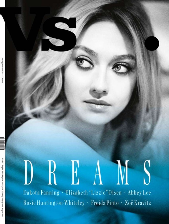 Dakota Fanning - Vs. Magazine Cover (Spring/Summer 2015)