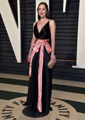 Dakota Johnson - 2017 Vanity Fair Oscar Party in Hollywood