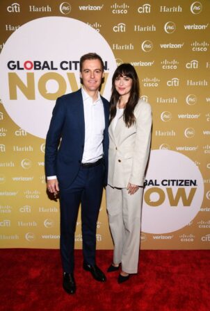 Dakota Johnson - Attends the Global Citizen NOW Summit at Spring Studios in New York City