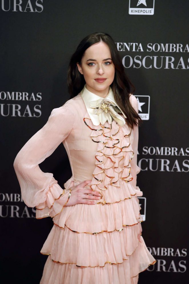 Dakota Johnson - 'Fifty Shades Darker' Premiere in Madrid