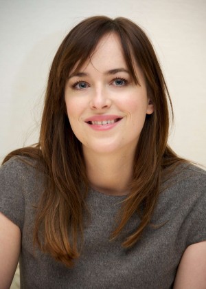 Dakota Johnson - "Fifty Shades of Grey" Press Conference in Los Angeles