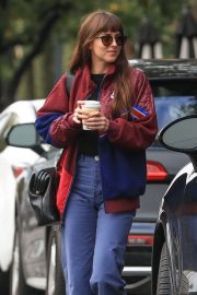Dakota Johnson - Goes on a coffee at Alfred Coffee in West Hollywood