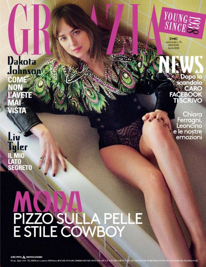 Dakota Johnson - Grazia Italy Magazine (March 2018)