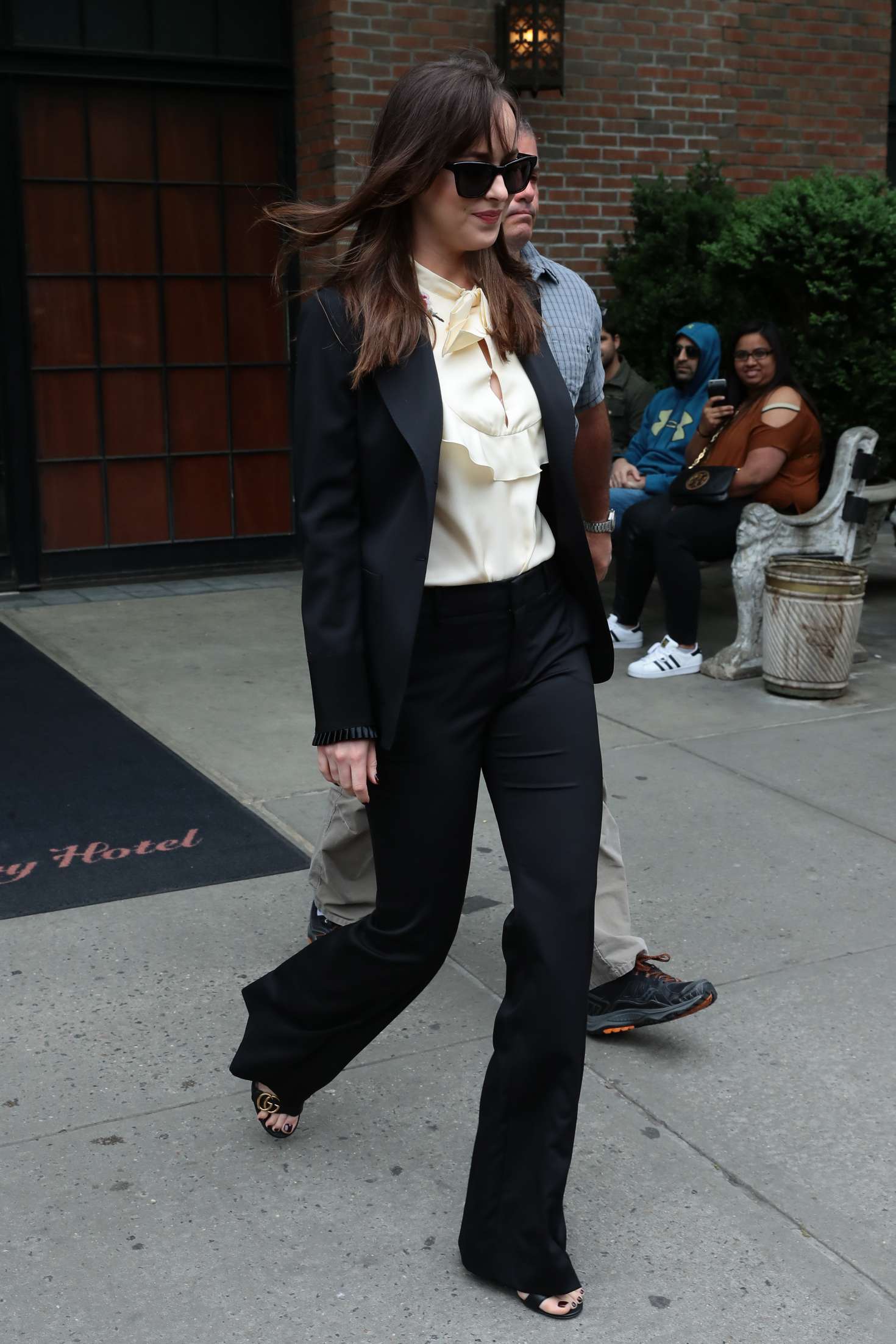 Dakota Johnson - Leaving her hotel in New York