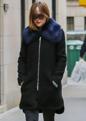 Dakota Johnson - Out and about in New York