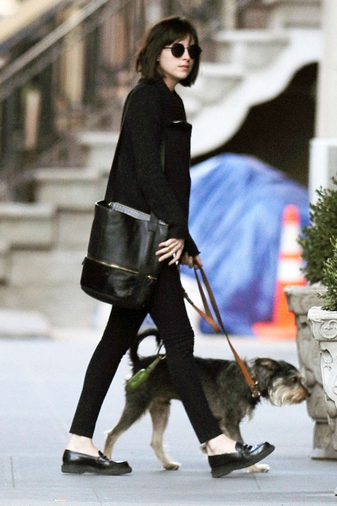 Dakota Johnson - Out and about in NYC