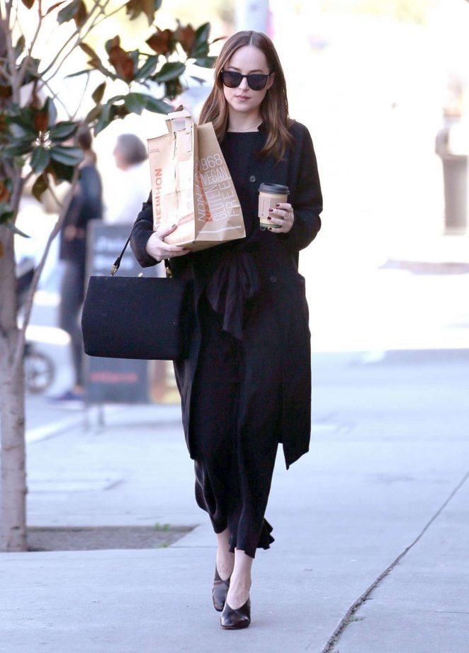 Dakota Johnson Out in West Hollywood