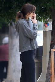 Dakota Johnson - Outside a yoga class in Studio City