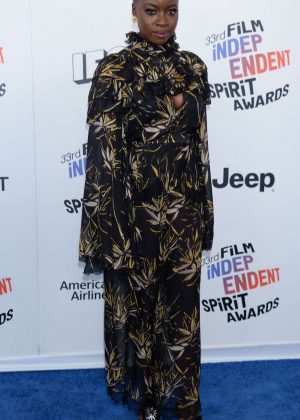 Danai Gurira - 2018 Film Independent Spirit Awards in Santa Monica