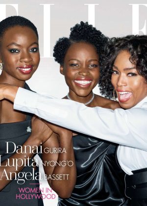 Danai Gurira, Lupita Nyong'o and Angela Bassett - Elle US The 'Women In Hollywood' (November 2018)